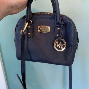 Michael Kors - blue purse, perfect condition!